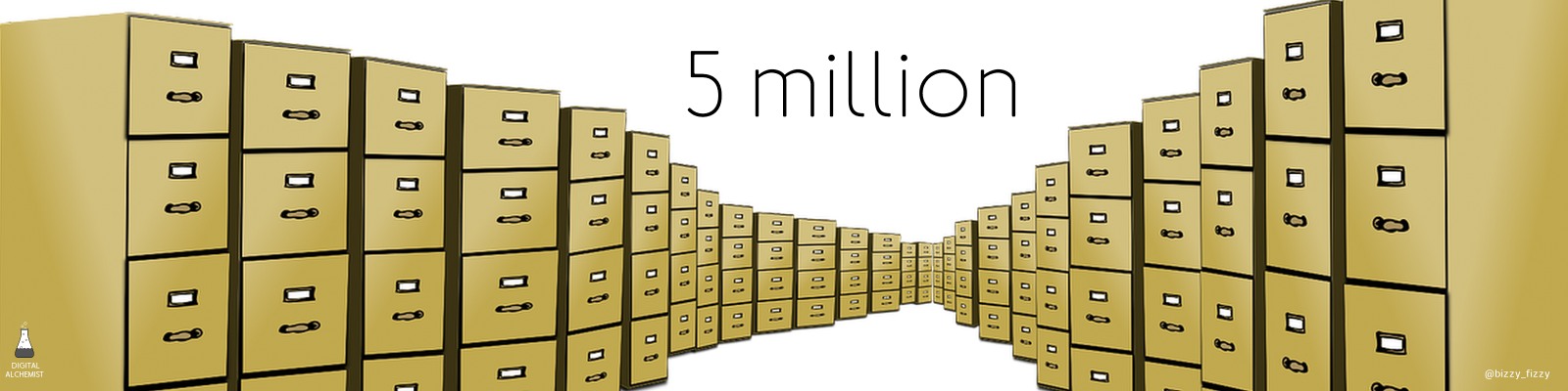 5 million filing cabinets - email spam