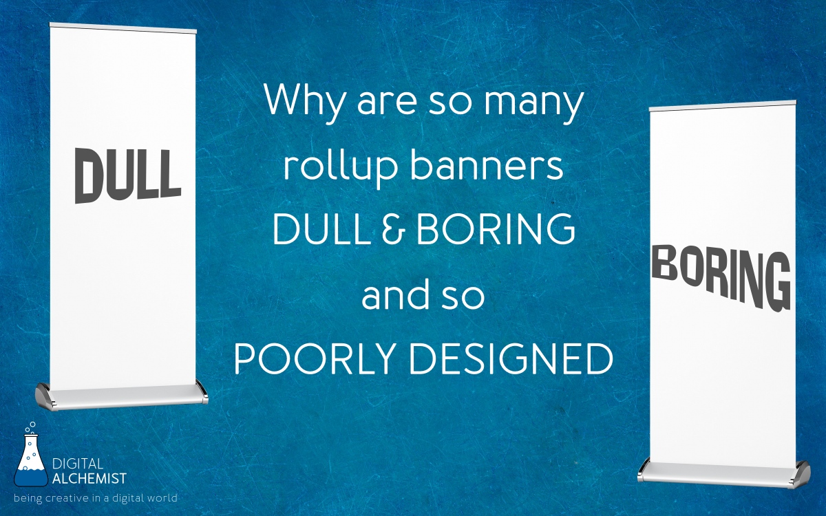Design tips - how do you design a roll up banner
